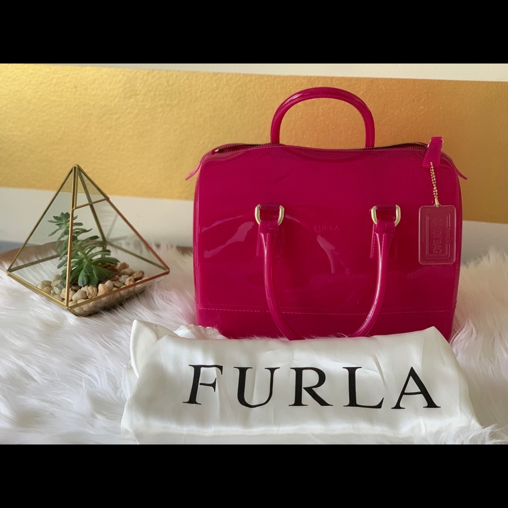 Furla Candy Bag in Fuchsia